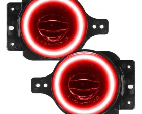 Oracle Lighting High Performance 20W LED Fog Lights (Red) Jeep Wrangler JL | Gladiator JT 2018-2020