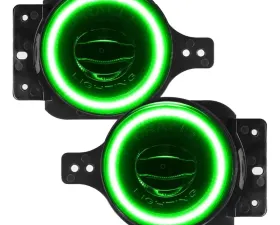 Oracle Lighting High Performance 20W LED Fog Lights (Green) Jeep Wrangler JL | Gladiator JT 2018-2020