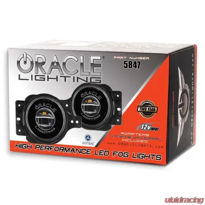 Oracle Lighting High Performance 20W LED Fog Lights (Blue) Jeep Wrangler JL | Gladiator JT 2018-2020 - 5847-002