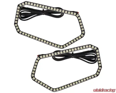 Oracle Lighting Dynamic ColorSHIFT RGB+W Headlight Halo Kit Polaris RZR 570 | 800 | 900 2008-2019 - 1273-332