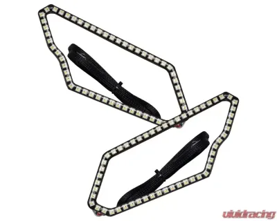 Oracle Lighting Dynamic ColorSHIFT RGB+W Headlight Halo Kit Can-Am Maverick X3 2017-2023 - 1275-332