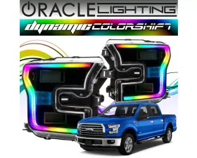 Oracle Lighting Dynamic ColorSHIFT Headlight DRL Upgrade Kit Ford F-150 2015-2017