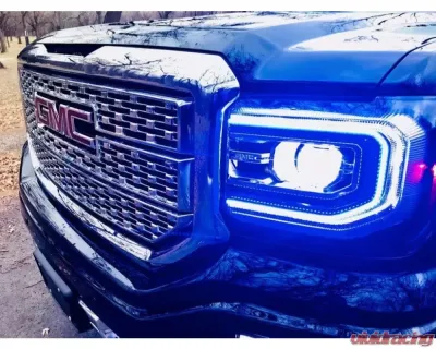 Oracle Lighting LED Halo Kit ColorSHIFT - Simple GMC Sierra 2016-2018 - 1320-504