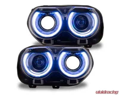 Oracle Lighting ColorSHIFT RGB+W Headlight DRL Upgrade Kit w/o Controller Dodge Challenger 2015-2023 - 1329-339