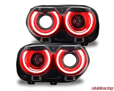 Oracle Lighting ColorSHIFT RGB+W Headlight DRL Upgrade Kit w/o Controller Dodge Challenger 2015-2023 - 1329-339