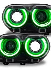 Oracle Lighting ColorSHIFT RGB+W Headlight DRL Upgrade Kit w/o Controller Dodge Challenger 2015-2023                                     - 1329-339 - Image 8