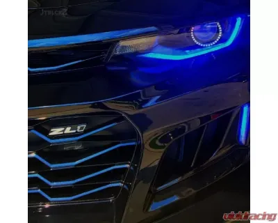 Oracle Lighting Colorshift RGB+W Headlight DRL Upgrade Kit w/ 2.0 Controller Chevrolet Camaro | ZL1 2016+ - 1345-333