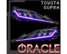 Oracle Lighting ColorSHIFT RGB+A Headlight DRL Upgrade Kit w/ 2.0 Controller Toyota Supra 2020-2024