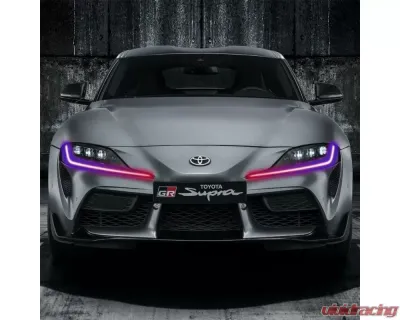 Oracle Lighting ColorSHIFT RGB+A Headlight DRL Upgrade Kit w/ RF Controller Toyota Supra 2020-2024 - 1400-330