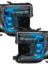 Oracle Lighting ColorSHIFT RGB Demon Eye Headlight Upgrade Chevrolet Silverado | GMC Sierra 1500/2500/3500 2019-2023                                     - 1440-334 - Image 10