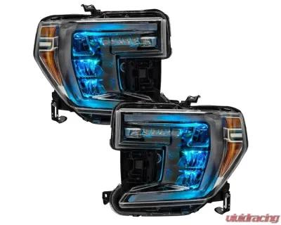 Oracle Lighting ColorSHIFT RGB Demon Eye Headlight Upgrade Chevrolet Silverado | GMC Sierra 1500/2500/3500 2019-2023 - 1440-334