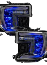 Oracle Lighting ColorSHIFT RGB Demon Eye Headlight Upgrade Chevrolet Silverado | GMC Sierra 1500/2500/3500 2019-2023                                     - 1440-334 - Image 11