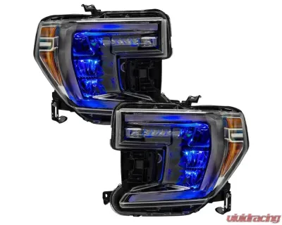 Oracle Lighting ColorSHIFT RGB Demon Eye Headlight Upgrade Chevrolet Silverado | GMC Sierra 1500/2500/3500 2019-2023 - 1440-334