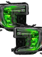 Oracle Lighting ColorSHIFT RGB Demon Eye Headlight Upgrade Chevrolet Silverado | GMC Sierra 1500/2500/3500 2019-2023                                     - 1440-334 - Image 14