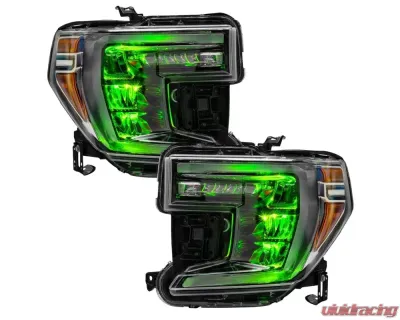 Oracle Lighting ColorSHIFT RGB Demon Eye Headlight Upgrade Chevrolet Silverado | GMC Sierra 1500/2500/3500 2019-2023 - 1440-334