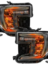 Oracle Lighting ColorSHIFT RGB Demon Eye Headlight Upgrade Chevrolet Silverado | GMC Sierra 1500/2500/3500 2019-2023                                     - 1440-334 - Image 15