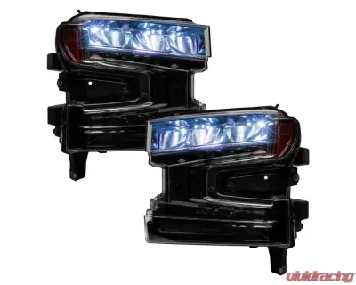 Oracle Lighting ColorSHIFT RGB Demon Eye Headlight Upgrade Chevrolet Silverado | GMC Sierra 1500/2500/3500 2019-2023 - 1440-334