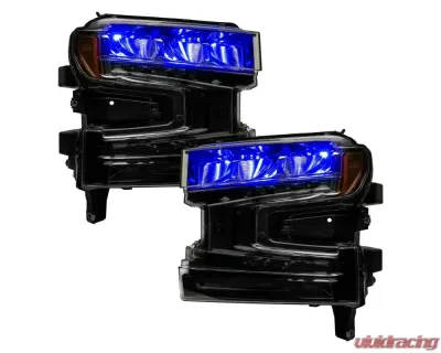 Oracle Lighting ColorSHIFT RGB Demon Eye Headlight Upgrade Chevrolet Silverado | GMC Sierra 1500/2500/3500 2019-2023 - 1440-334