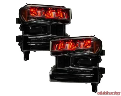 Oracle Lighting ColorSHIFT RGB Demon Eye Headlight Upgrade Chevrolet Silverado | GMC Sierra 1500/2500/3500 2019-2023 - 1440-334