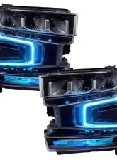 Oracle Lighting ColorSHIFT RGB+W Headlight DRL Upgrade Kit w/ 2.0 Controller Chevrolet Silverado 1500 2019-2022                                     - 1441-333 - Image 10