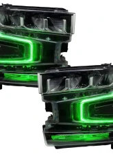 Oracle Lighting ColorSHIFT RGB+W Headlight DRL Upgrade Kit w/ 2.0 Controller Chevrolet Silverado 1500 2019-2022                                     - 1441-333 - Image 7
