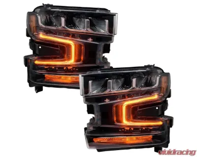 Oracle Lighting ColorSHIFT RGB+W Headlight DRL Upgrade Kit w/ 2.0 Controller Chevrolet Silverado 1500 2019-2022 - 1441-333