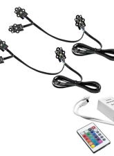 Oracle Lighting ColorSHIFT RGB+W Headlight DRL Upgrade Kit w/ Simple Controller Chevrolet Silverado 1500 2019-2022                                     - 1441-504 - Image 13