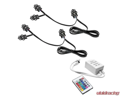 Oracle Lighting ColorSHIFT RGB+W Headlight DRL Upgrade Kit w/ Simple Controller Chevrolet Silverado 1500 2019-2022 - 1441-504