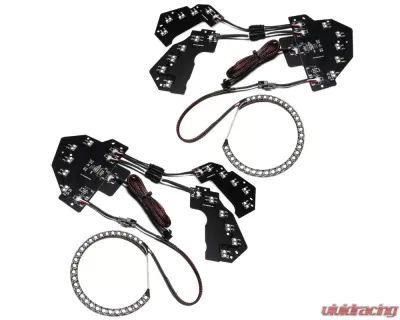 Oracle Lighting Dynamic Colorshift Headlight DRL Halo Kit w/ Sequential Turn Signal Ford Mustang 2018-2022 - 1446-332