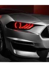 Oracle Lighting Dynamic Colorshift Headlight DRL Halo Kit w/ Sequential Turn Signal Ford Mustang 2018-2022                                     - 1446-332 - Image 15