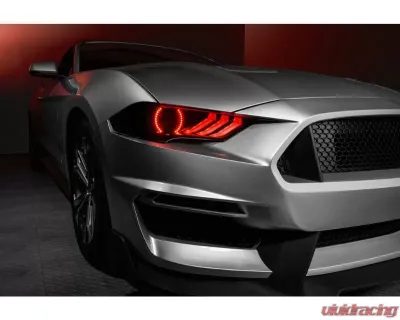 Oracle Lighting Dynamic Colorshift Headlight DRL Halo Kit w/ Sequential Turn Signal Ford Mustang 2018-2022 - 1446-332