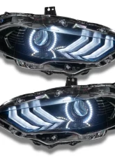 Oracle Lighting Dynamic Colorshift Headlight DRL Halo Kit w/ Sequential Turn Signal Ford Mustang 2018-2022                                     - 1446-332 - Image 5
