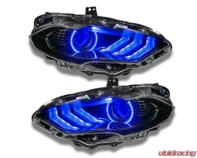 Oracle Lighting Dynamic Colorshift Headlight DRL Halo Kit w/ Sequential Turn Signal Ford Mustang 2018-2022 - 1446-332
