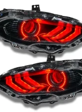 Oracle Lighting Dynamic Colorshift Headlight DRL Halo Kit w/ Sequential Turn Signal Ford Mustang 2018-2022                                     - 1446-332 - Image 7