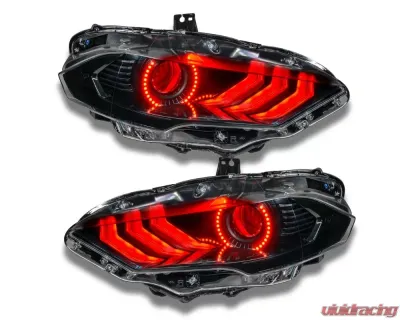 Oracle Lighting Dynamic Colorshift Headlight DRL Halo Kit w/ Sequential Turn Signal Ford Mustang 2018-2022 - 1446-332