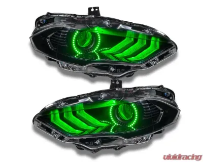 Oracle Lighting Dynamic Colorshift Headlight DRL Halo Kit w/ Sequential Turn Signal Ford Mustang 2018-2022 - 1446-332