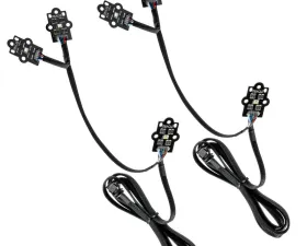 Oracle Lighting ColorSHIFT RGB+W Headlight DRL Upgrade w/o Controller GMC Sierra 2500 | 3500 HD 2020-2023