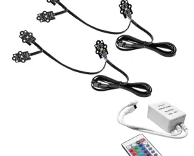 Oracle Lighting ColorSHIFT RGB+W Headlight DRL Upgrade w/ Simple Controller GMC Sierra 2500 | 3500 HD 2020-2023