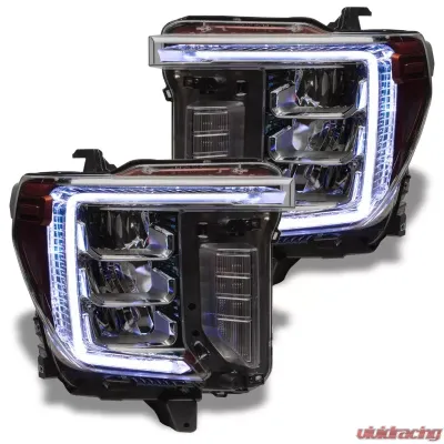 Oracle Lighting ColorSHIFT RGB+W Headlight DRL Upgrade w/ Simple Controller GMC Sierra 2500 | 3500 HD 2020-2023 - 1451-504