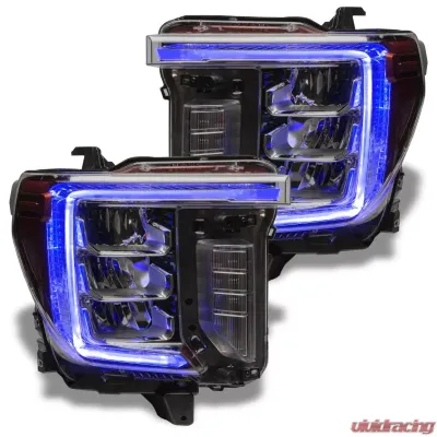 Oracle Lighting ColorSHIFT RGB+W Headlight DRL Upgrade w/ Simple Controller GMC Sierra 2500 | 3500 HD 2020-2023 - 1451-504