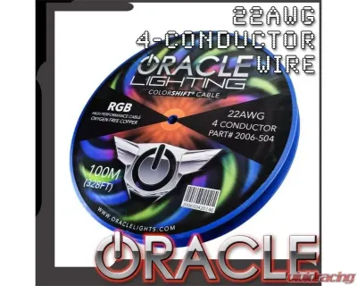 Oracle Lighting 22 AWG 4-Conductor Installation Wire - 2006-504