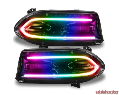 Oracle Lighting Rgb+W Drl Headlight Conversion Kit Dodge Charger 2015-2021 Colorshift - Bc1 - 1443-335