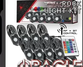Oracle Lighting ColorSHIFT Underbody Wheel Well Rock Light Kit 4 Piece Bluetooth w/ RF