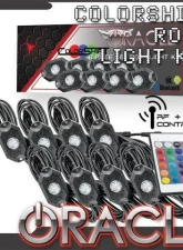 Oracle Lighting ColorSHIFT Underbody Wheel Well Rock Light Kit 8 Piece Bluetooth w/ RF                                     - 5819-333 - Image 10