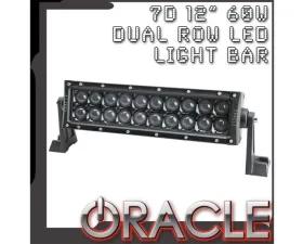 Oracle Lighting 12" Black Series 7D 60W Dual Row LED Light Bar