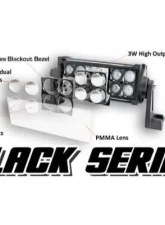 Oracle Lighting 12" Black Series 7D 60W Dual Row LED Light Bar                                     - 5805-001 - Image 3