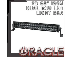 Oracle Lighting 22? Black Series - 7D 120W Dual Row LED Light Bar