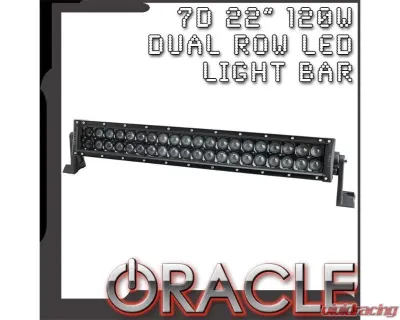 Oracle Lighting 22? Black Series - 7D 120W Dual Row LED Light Bar - 5807-001