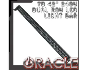 Oracle Lighting 42" Black Series 7D 240W Dual Row LED Light Bar