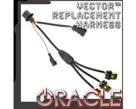 Oracle Lighting Vector? Replacement Headlight Wiring Harness JEEP Wrangler JK 2007-2017